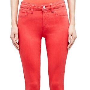 NWT L’Agence Margot Cropped Jeans